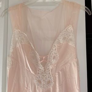 Lingerie slip with matching cape